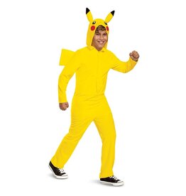 Child Pikachu Hooded Jumpsuit Large (10-12) Costume
