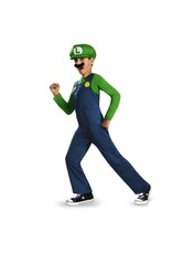 Child Luigi Costume Large (10-12) Super Mario