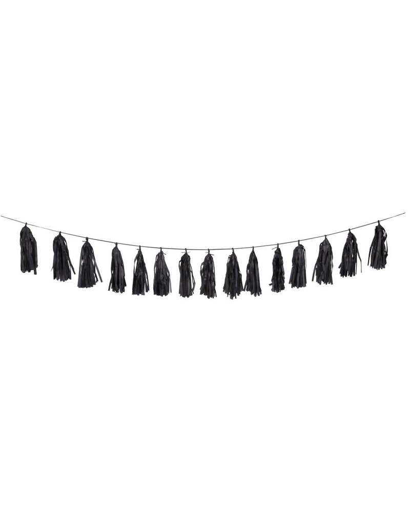 Black Tassel Garland