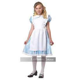 Girl's Alice Medium (8-10) Costume