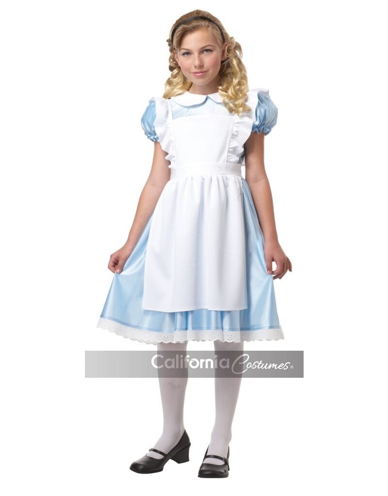 Girl's Alice Medium (8-10) Costume