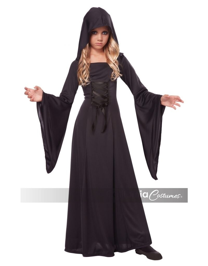 Girl's Hooded Robe Large (10-12) Costume