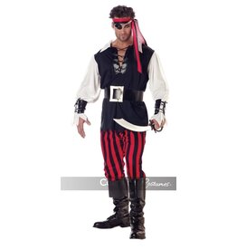 Men's Cutthroat Pirate X-Large (44-46) Costume