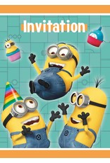 Minions Despicable Me Invitations (8)