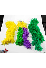 Yellow Feather Boa 55Grams