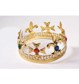 Gold Jeweled Crown