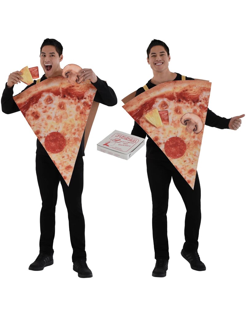 Pizza Costume w/Toppings - Adult Standard