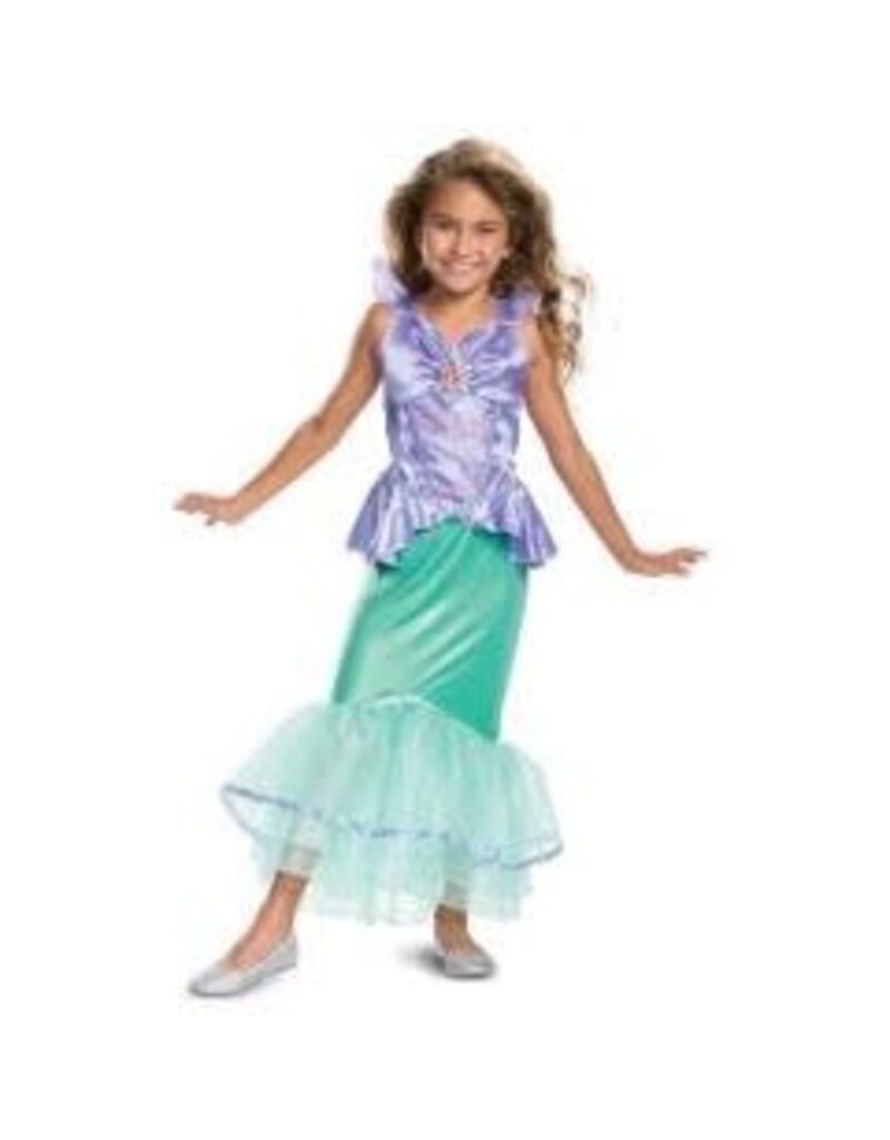 Girl's Ariel Small (4-6X) Costume The Little Mermaid