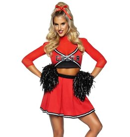 Women's Varsity Babe Small/Medium Costume (Cheerleader)
