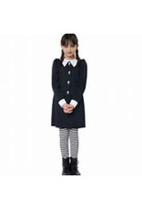 Girl's Dreadful Child Medium (8-10) Costume (Wednesday Adams)