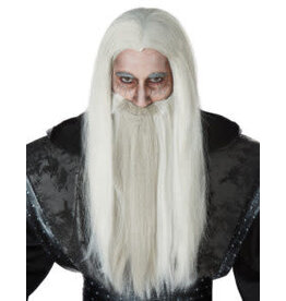 Dark Wizard Wig and Beard