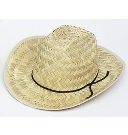 High Crown Western Cowboy Straw Hat