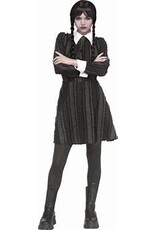 Women's Creepy Coed Medium/Large 10-14 Costume (Wednesday Adams)