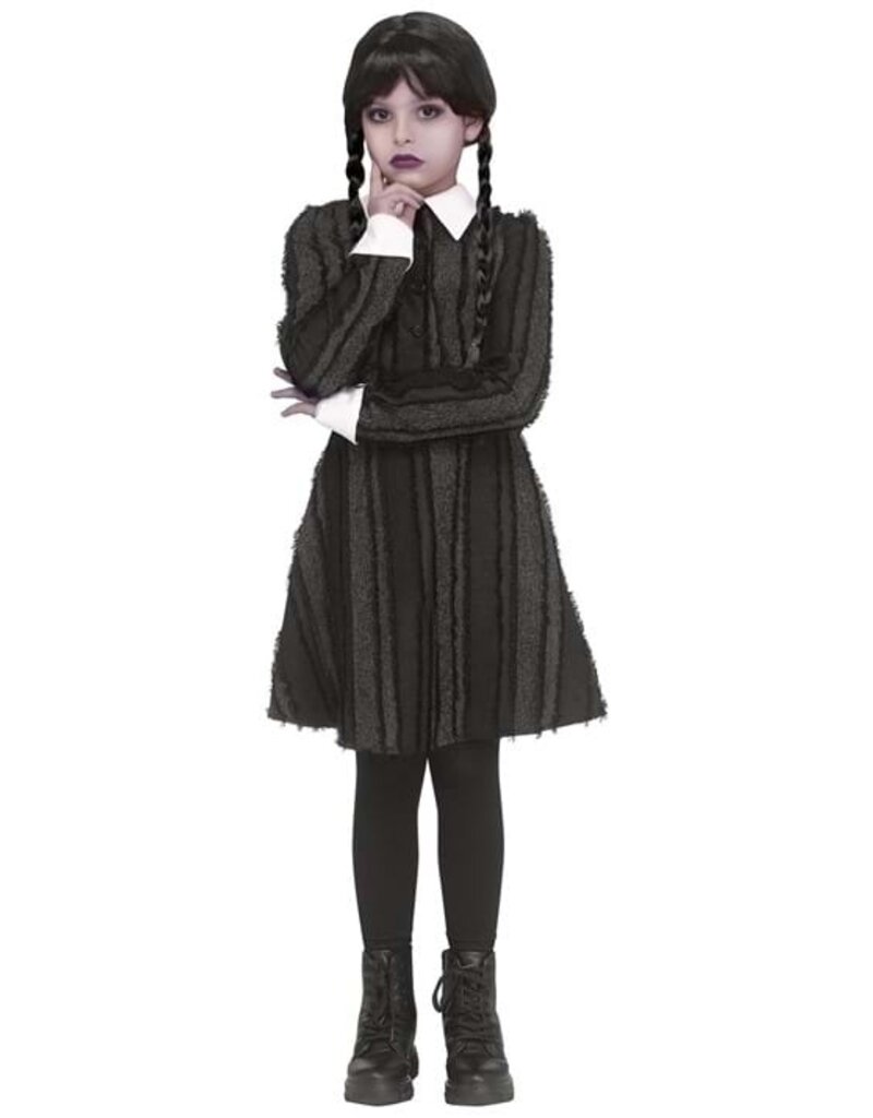Girls Creepy Coed X-Large 14-16 Child Costume (Wednesday Adams)