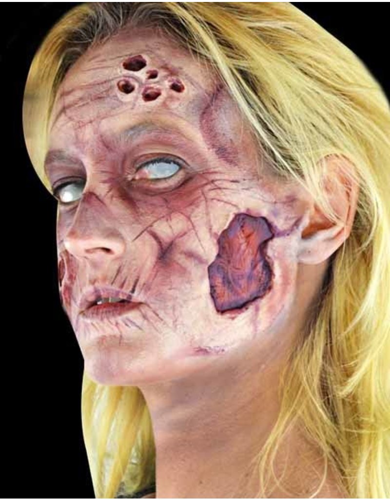 Deluxe Zombie Woman Makeup Kit