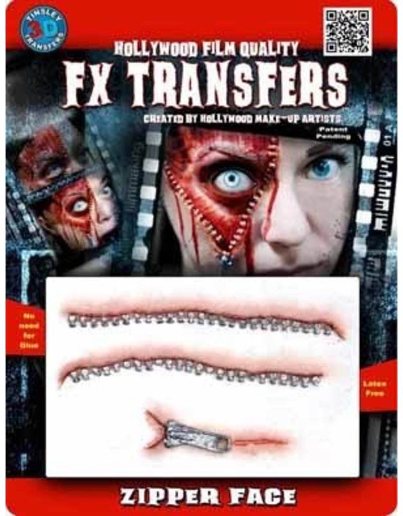FX Transfers Zipper Face