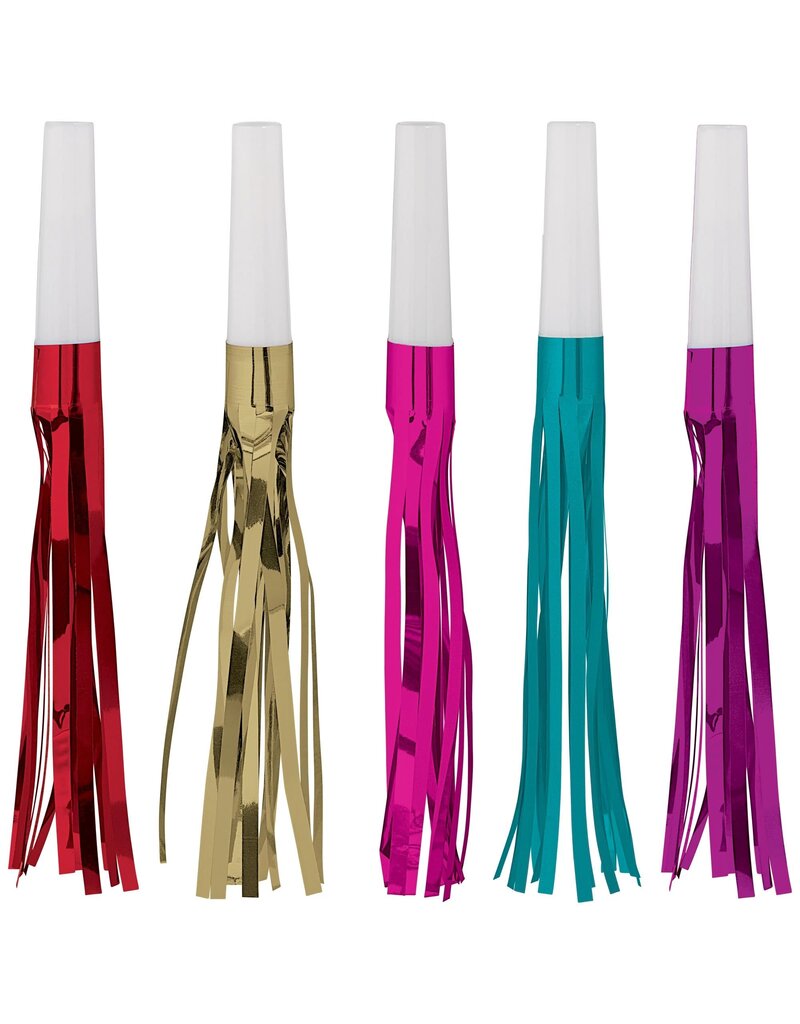 New Years Fringed 7" Squawker Colorful (8)