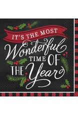 Most Wonderful Time Dinner Napkin (36)