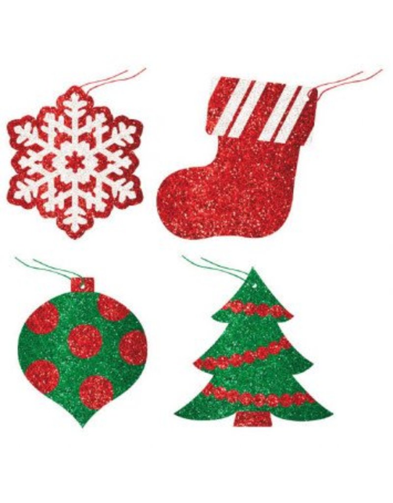 Christmas Glitter Tags (12)