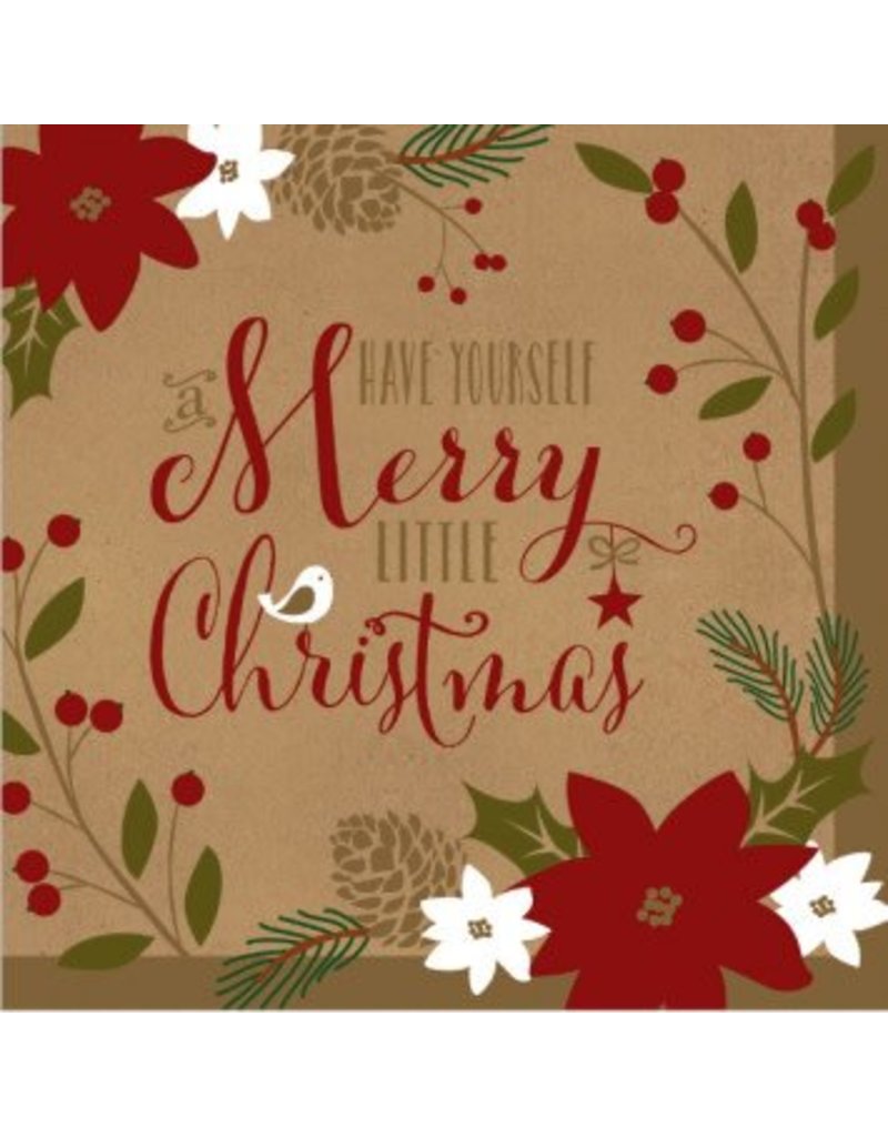 Merry Little Christmas Luncheon Napkins (36)