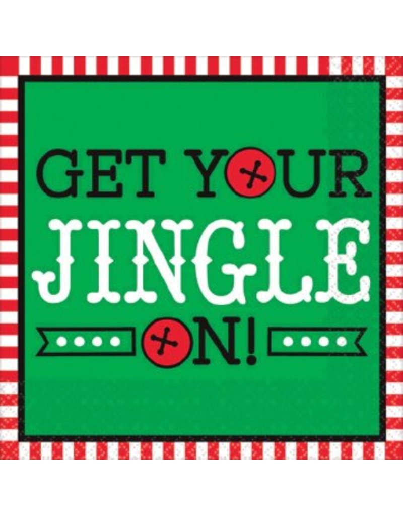 Get Your Jingle On Beverage Napkins (16)