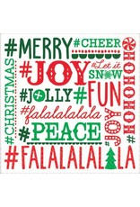 #Holiday Beverage Napkins (16)