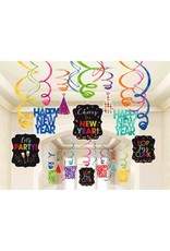 New Year's Mega Value Pack Foil Swirls - Jewel Tone (30)