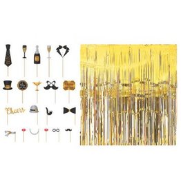 New Year's Deluxe Photo Props Party Kit