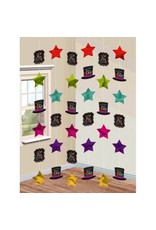New Year's String Decoration - Jewel Tone