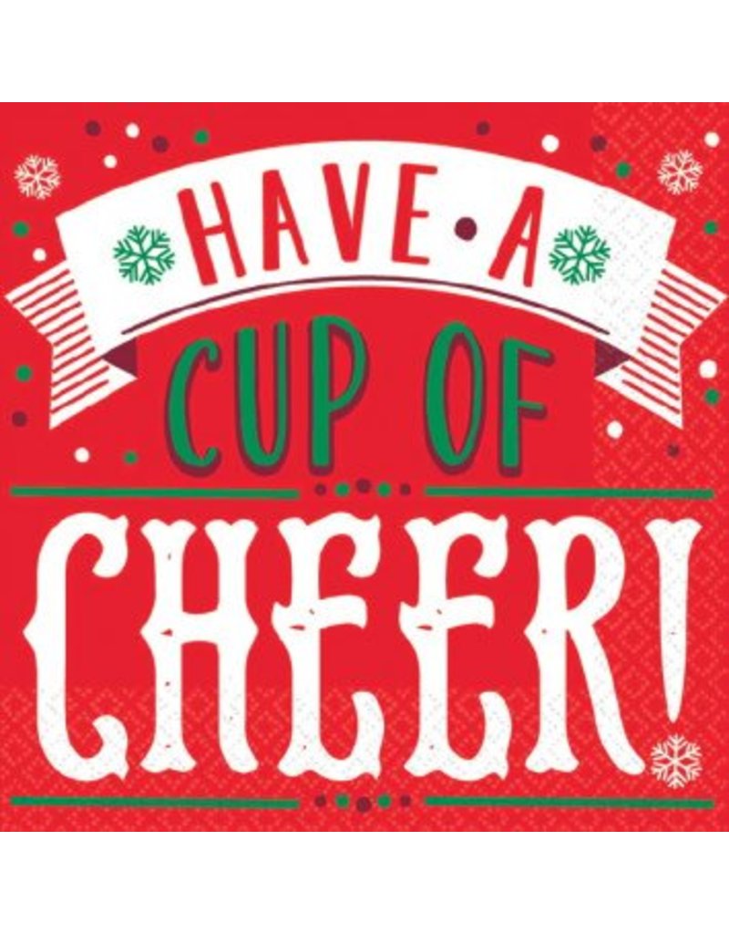 Holiday Cheers Beverage Napkins (16)