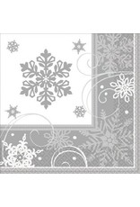 Sparkling Snowflake Beverage Napkin (16)