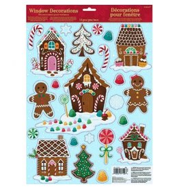 Gingerbread House Window Decorations