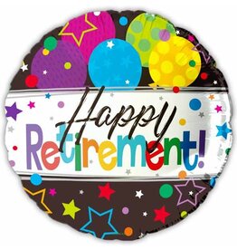 Happy Retirement 18" Mylar Balloon