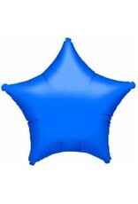 Sapphire Blue Star 20" Mylar Balloon
