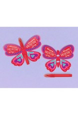 Valentine's Butterfly Cards With Pen