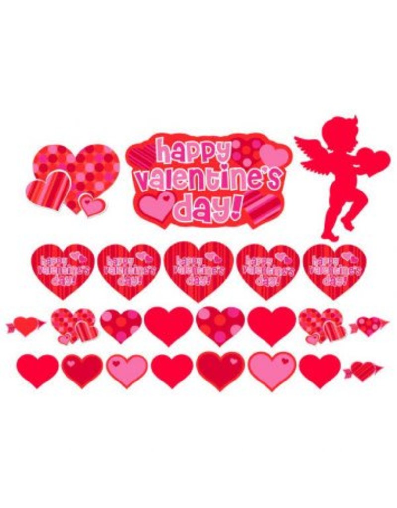 Valentine's Cutouts Super Mega Value Pack