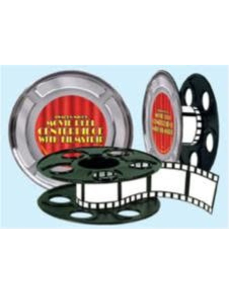 Movie Reel Centerpiece With Filmstrip