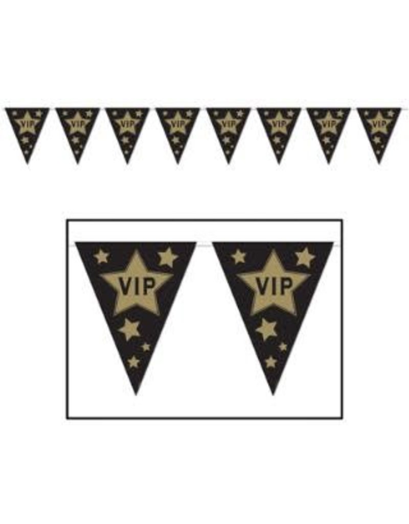 VIP Pennant Banner 12Ft