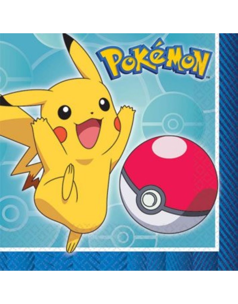 Pokemon™ Beverage Napkins (16)