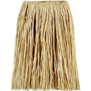 metallic hula skirt