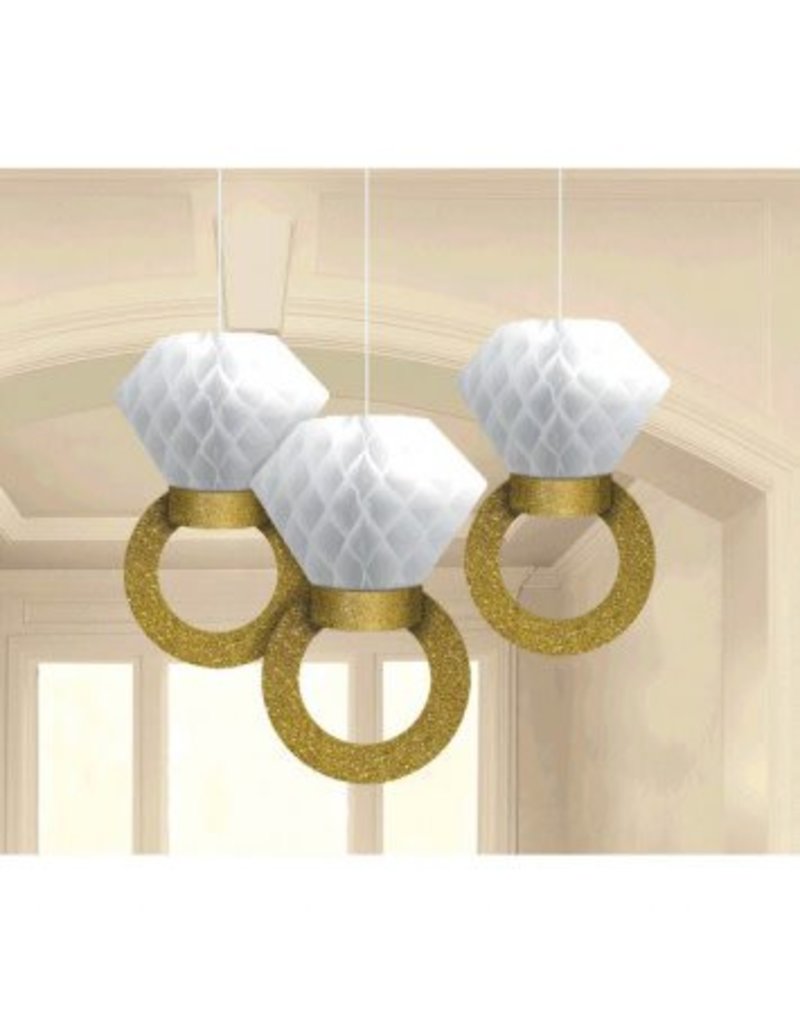 Honeycomb Ring Hanging Decorations