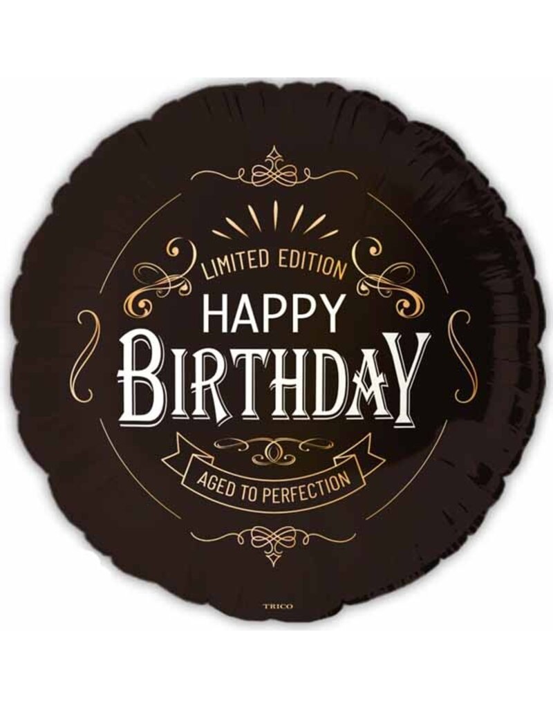 Happy Birthday Limited Edition 18" Mylar Balloon