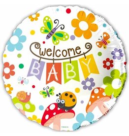 Welcome Baby 18" Mylar Balloon