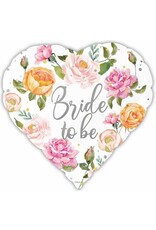 Bride To Be Heart 18" Mylar Balloon