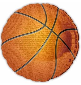Basketball 18" Mylar Balloon