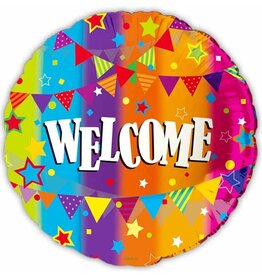 Welcome 18" Mylar Balloon