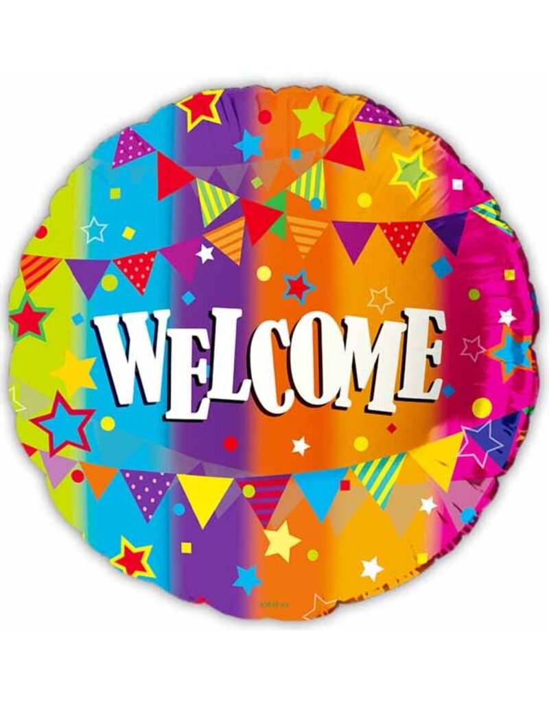 Welcome 18" Mylar Balloon