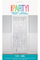 Silver Metallic Door Curtain 3.25' x 6.5'