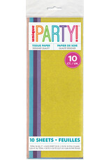 Pastel Assorted Solid Tissue (10)