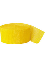 Yellow Crepe Streamer 81'